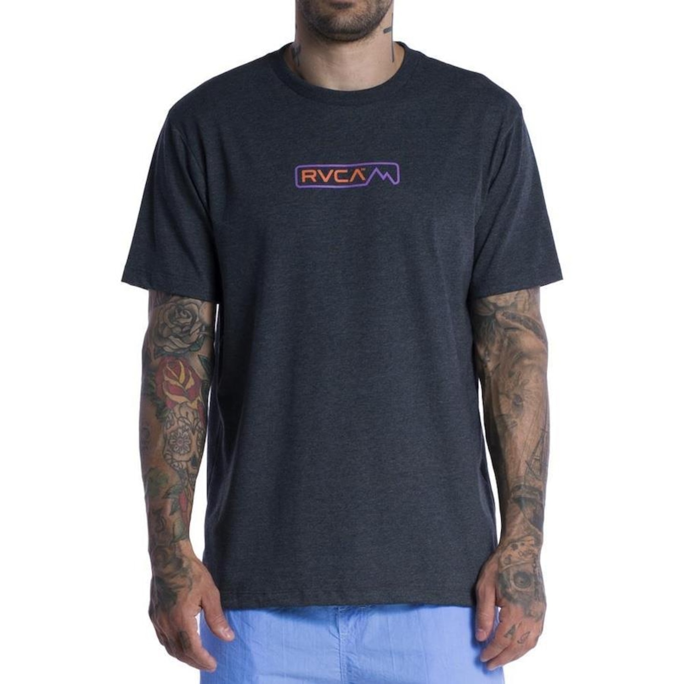 Camiseta Rvca Altitude Sm24 - Masculina - Foto 1