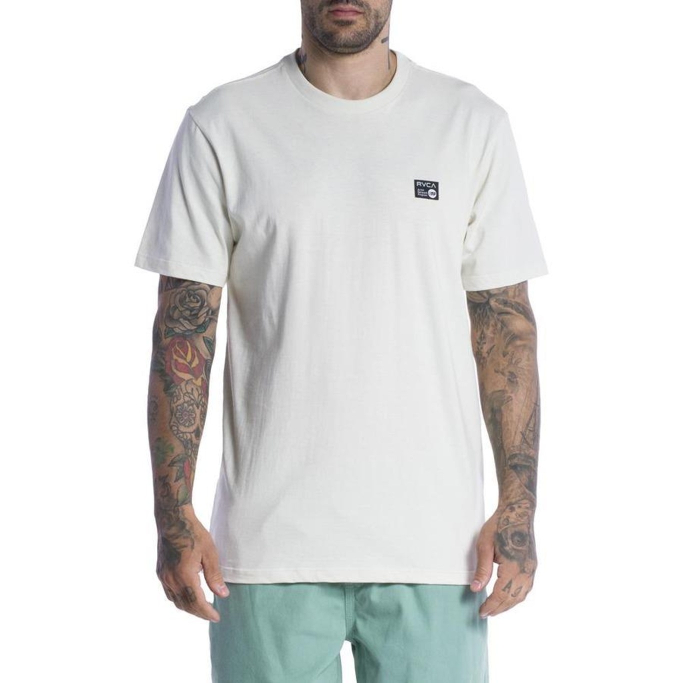 Camiseta Rvca Anp Label Sm24 - Masculina - Foto 1