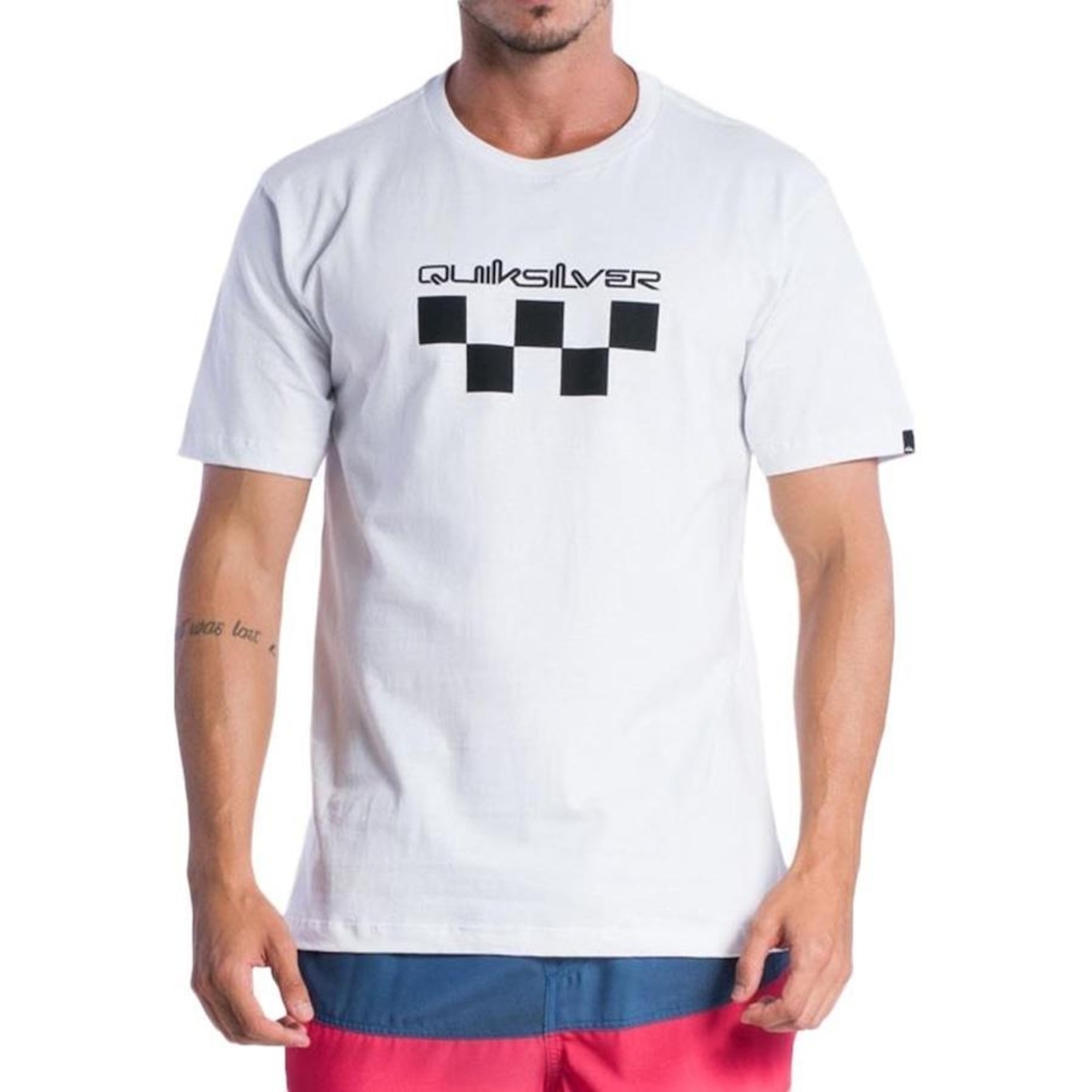 Camiseta Quiksilver Five Block Plussize S24 - Masculina - Foto 1