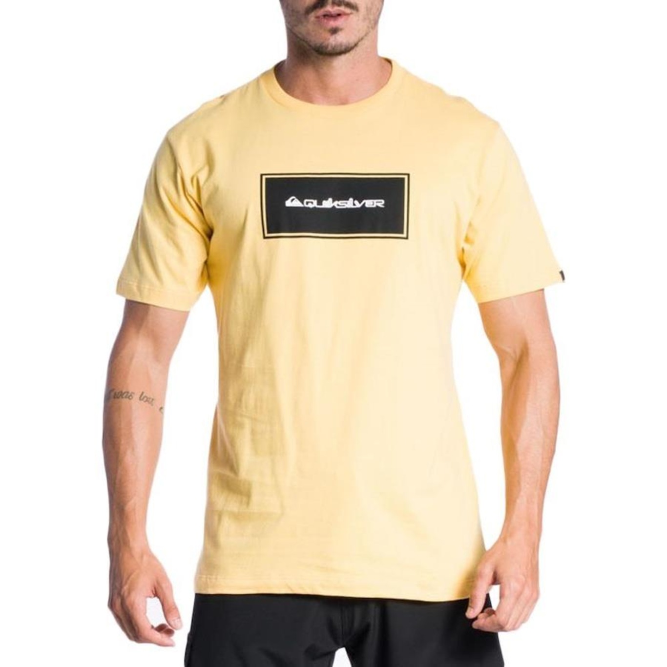 Camiseta Quiksilver Omni Rectangle Sm24 - Masculina - Foto 1