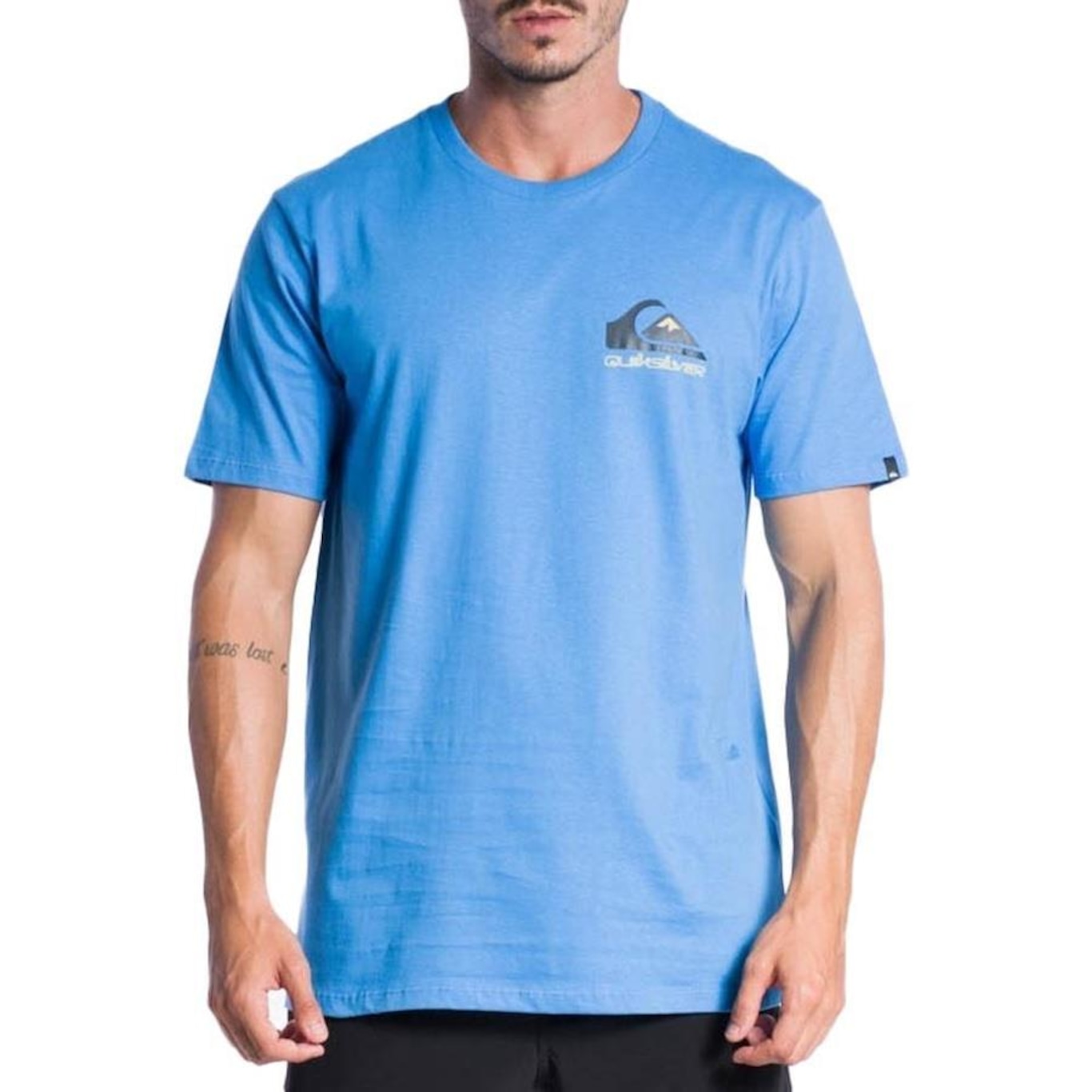 Camiseta Quiksilver Omni Logo Sm24 - Masculina - Foto 1