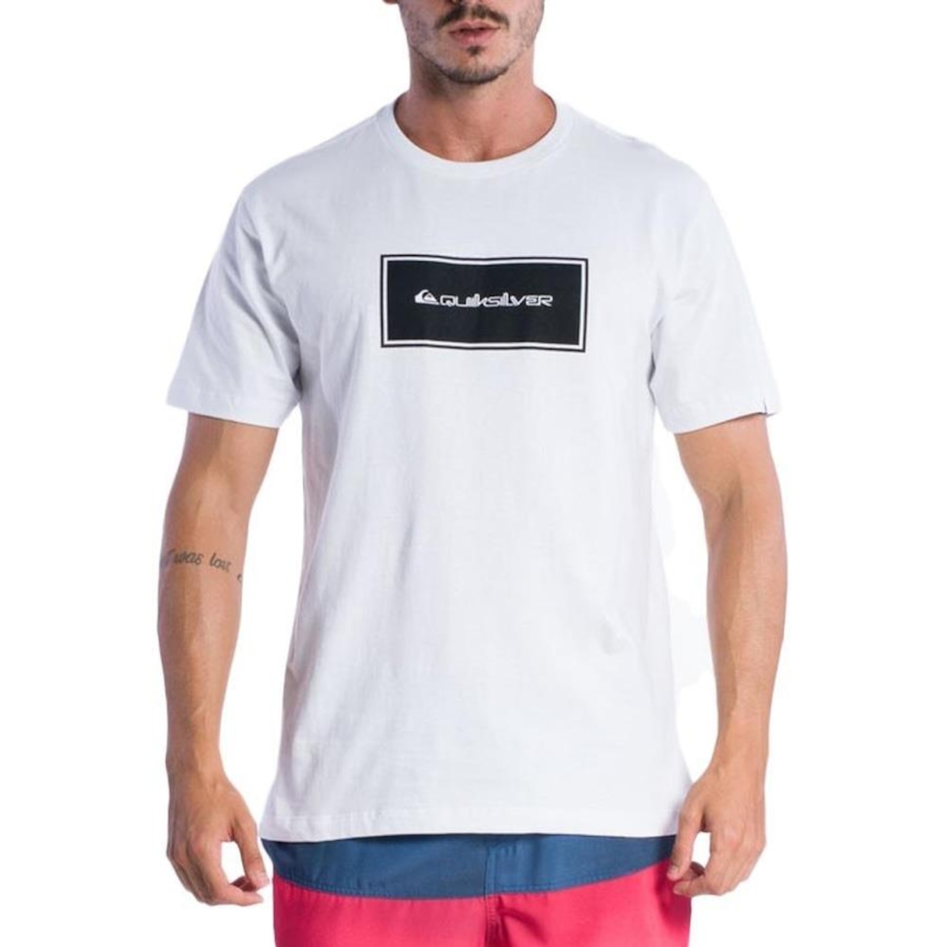 Camiseta Quiksilver Omni Rectangle Sm24 - Masculina - Foto 1