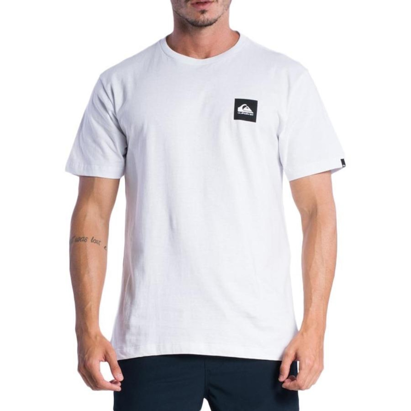 Camiseta Quiksilver Omni Square Sm24 - Masculina - Foto 1