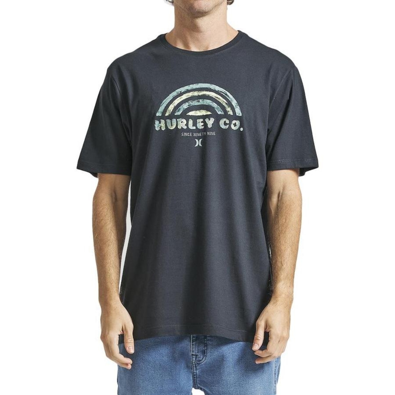 Camiseta Hurley Acqua Sm24 - Masculina - Foto 1