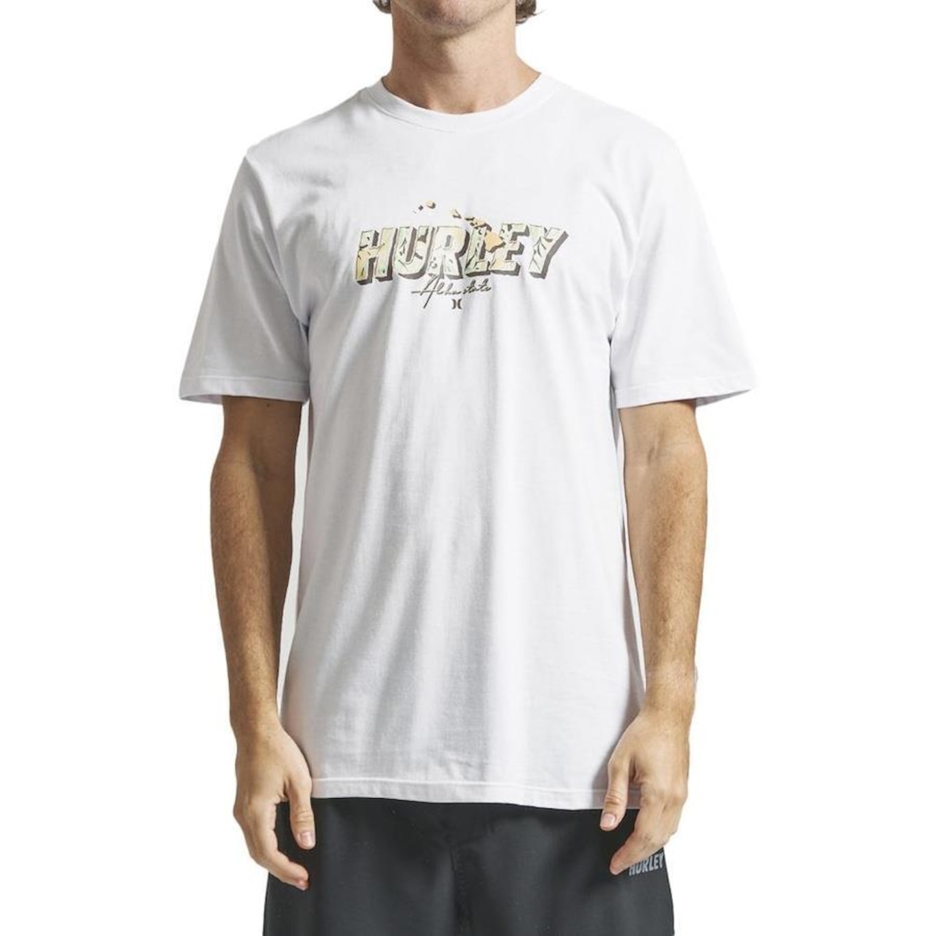 Camiseta Hurley Aloha Sm24 - Masculina - Foto 1