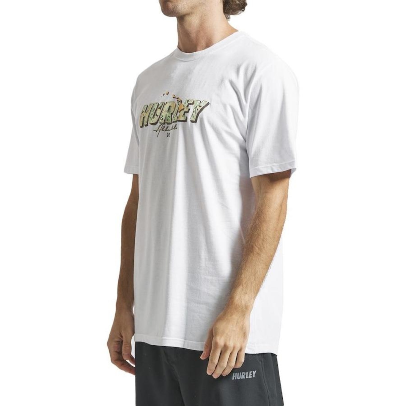 Camiseta Hurley Aloha Sm24 - Masculina - Foto 3