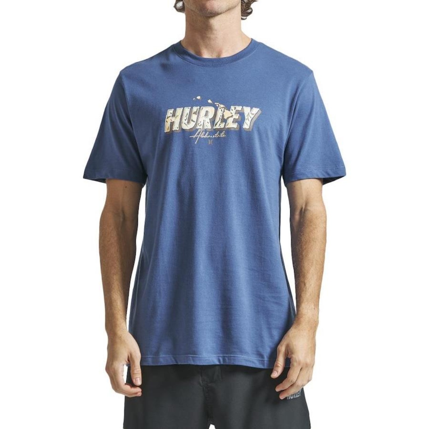 Camiseta Hurley Aloha Sm24 - Masculina - Foto 1