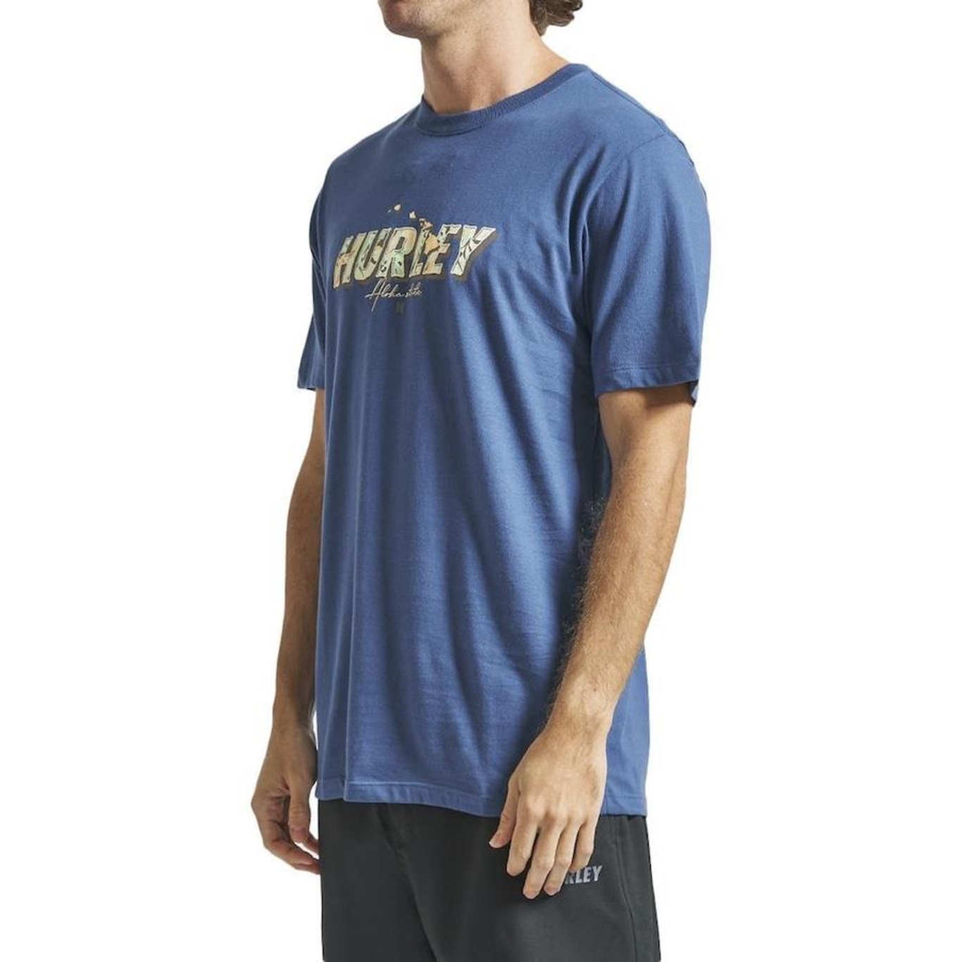 Camiseta Hurley Aloha Sm24 - Masculina - Foto 3