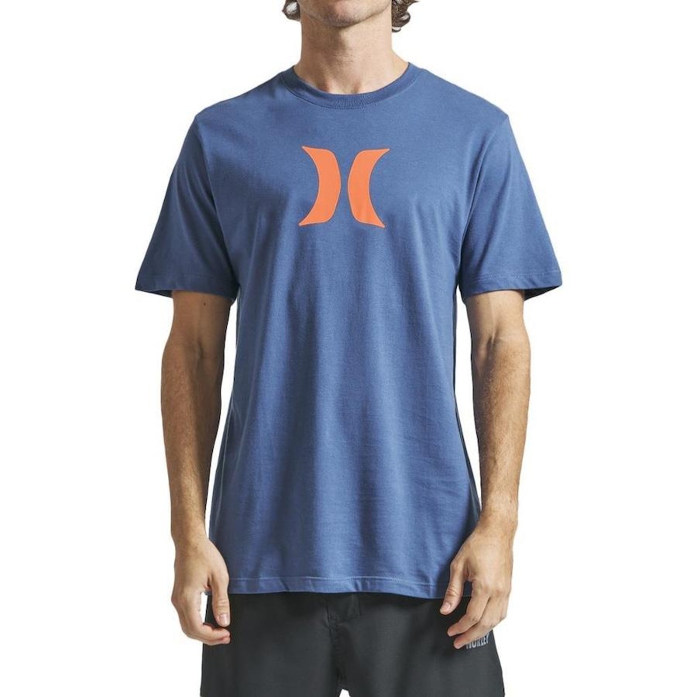 Camiseta Hurley Icon Oversize Sm24 - Masculina - Foto 1