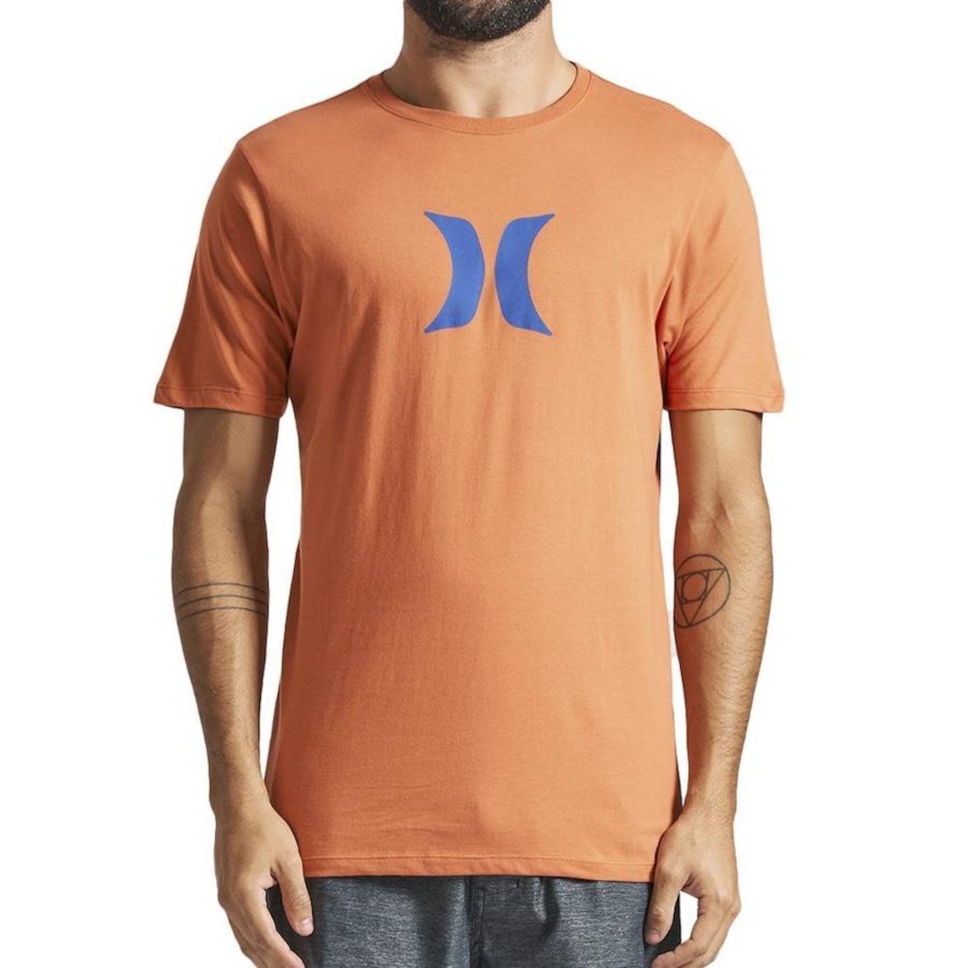 Camiseta Hurley Icon Sm24 - Masculina - Foto 1