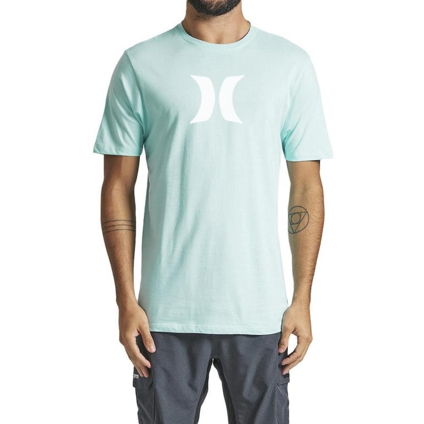 Camiseta Hurley Icon Sm24 - Masculina - Foto 1