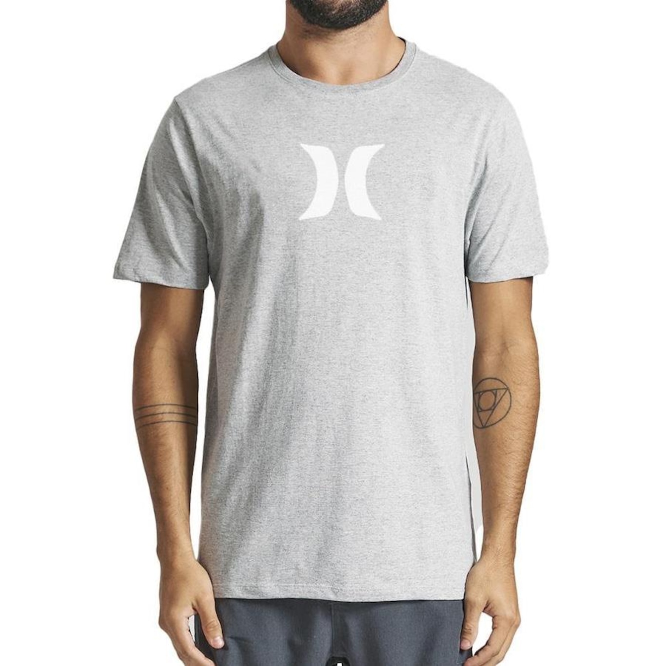 Camiseta Hurley Icon Sm24 - Masculina - Foto 1