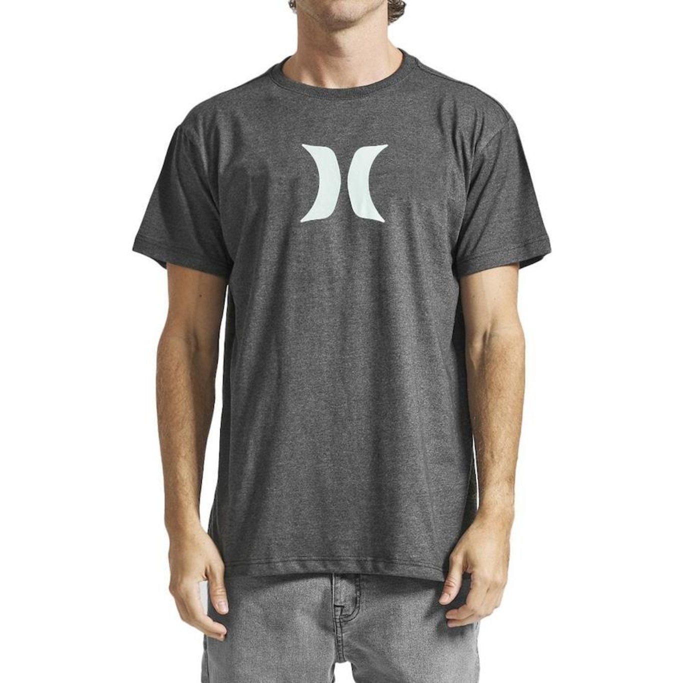 Camiseta Hurley Icon Sm24 - Masculina - Foto 1