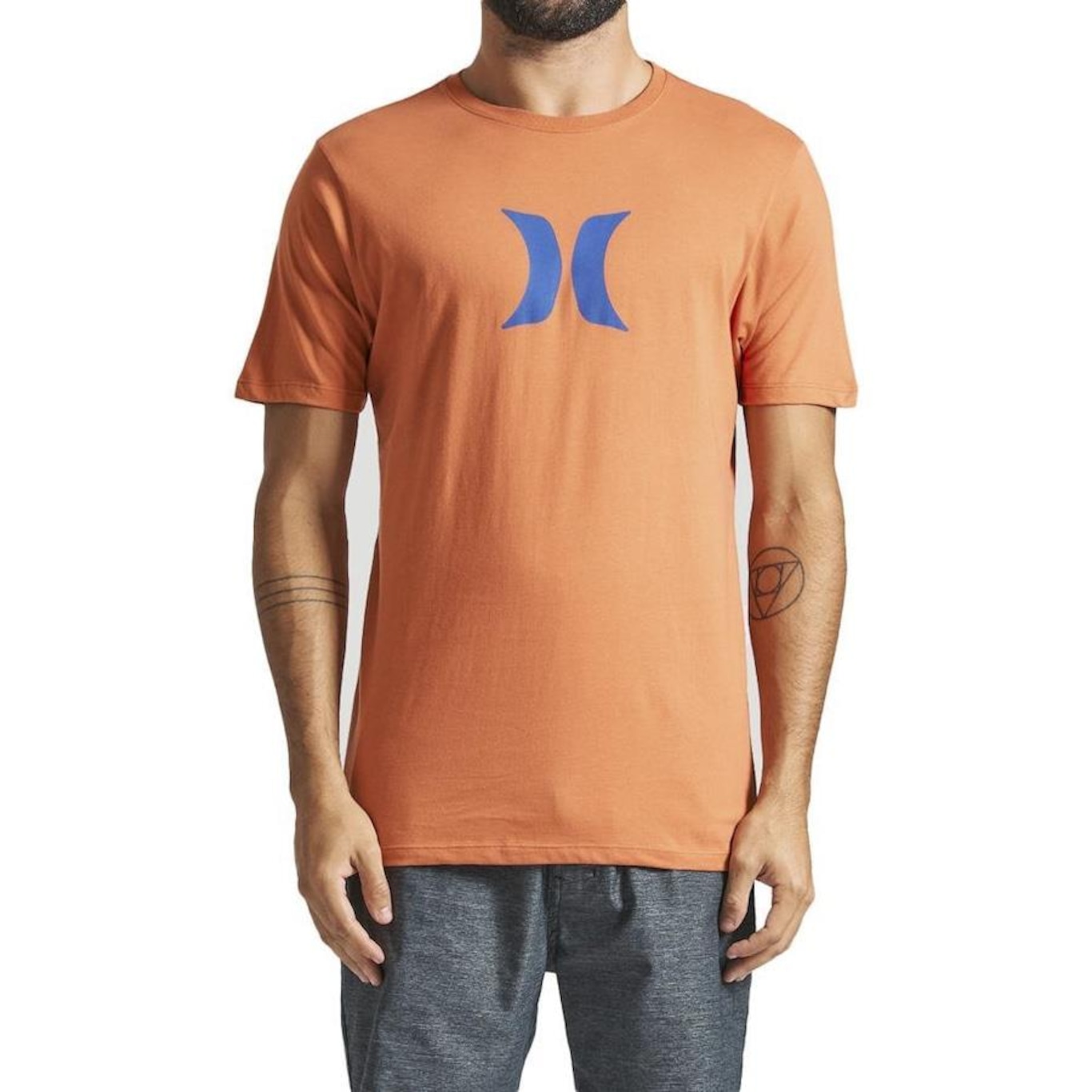 Camiseta Hurley Icon Sm24 - Masculina - Foto 1