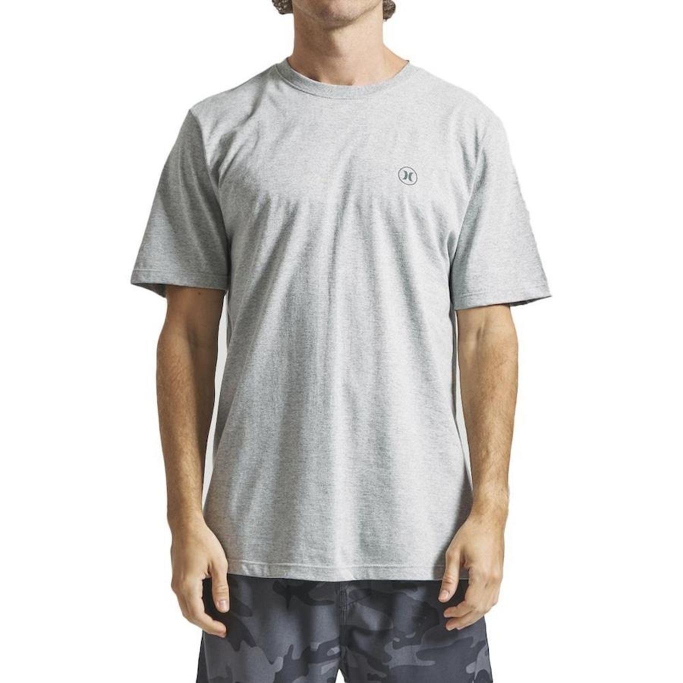 Camiseta Hurley Mini Icon Sm24 - Masculina - Foto 1