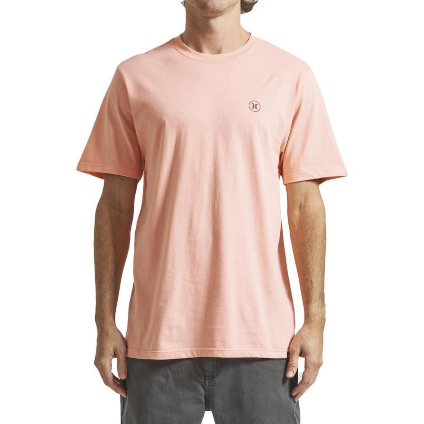 Camiseta Hurley Mini Icon Sm24 - Masculina - Foto 1