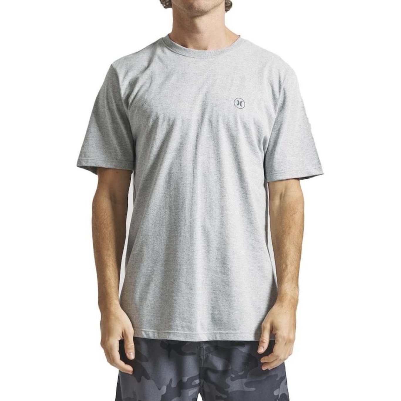 Camiseta Hurley Mini Icon Sm24 Oversize - Masculina - Foto 1