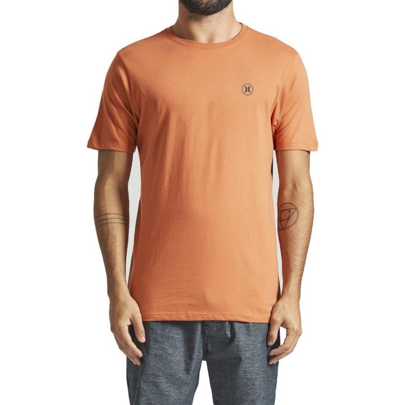 Camiseta Hurley Mini Icon Sm24 - Masculina - Foto 1