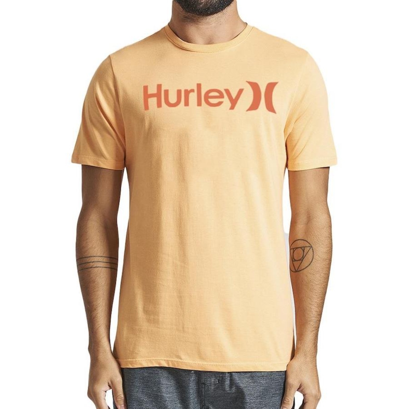 Camiseta Hurley O&O Solid Sm24 - Masculina - Foto 1