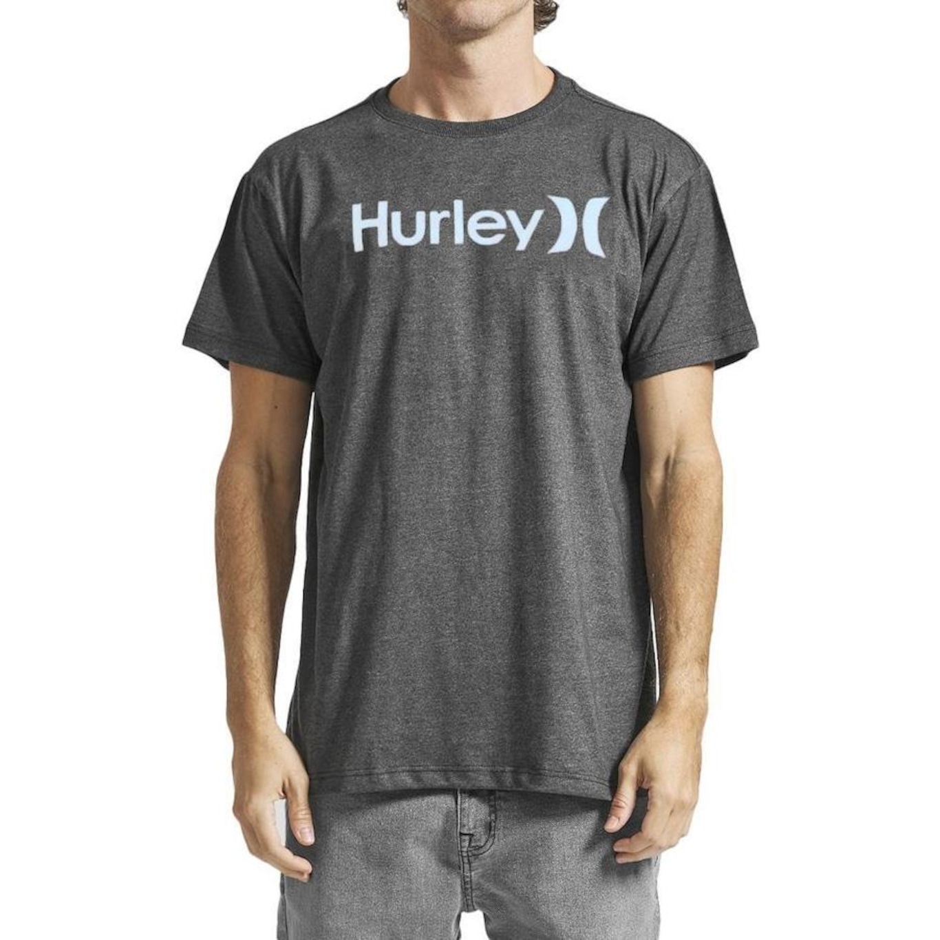 Camiseta Hurley O&O Solid Sm24 - Masculina - Foto 1