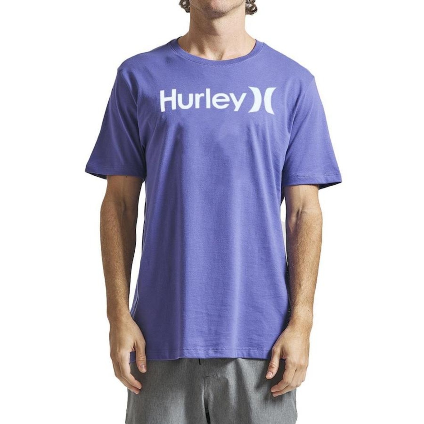 Camiseta Hurley O&O Solid Sm24 - Masculina - Foto 1