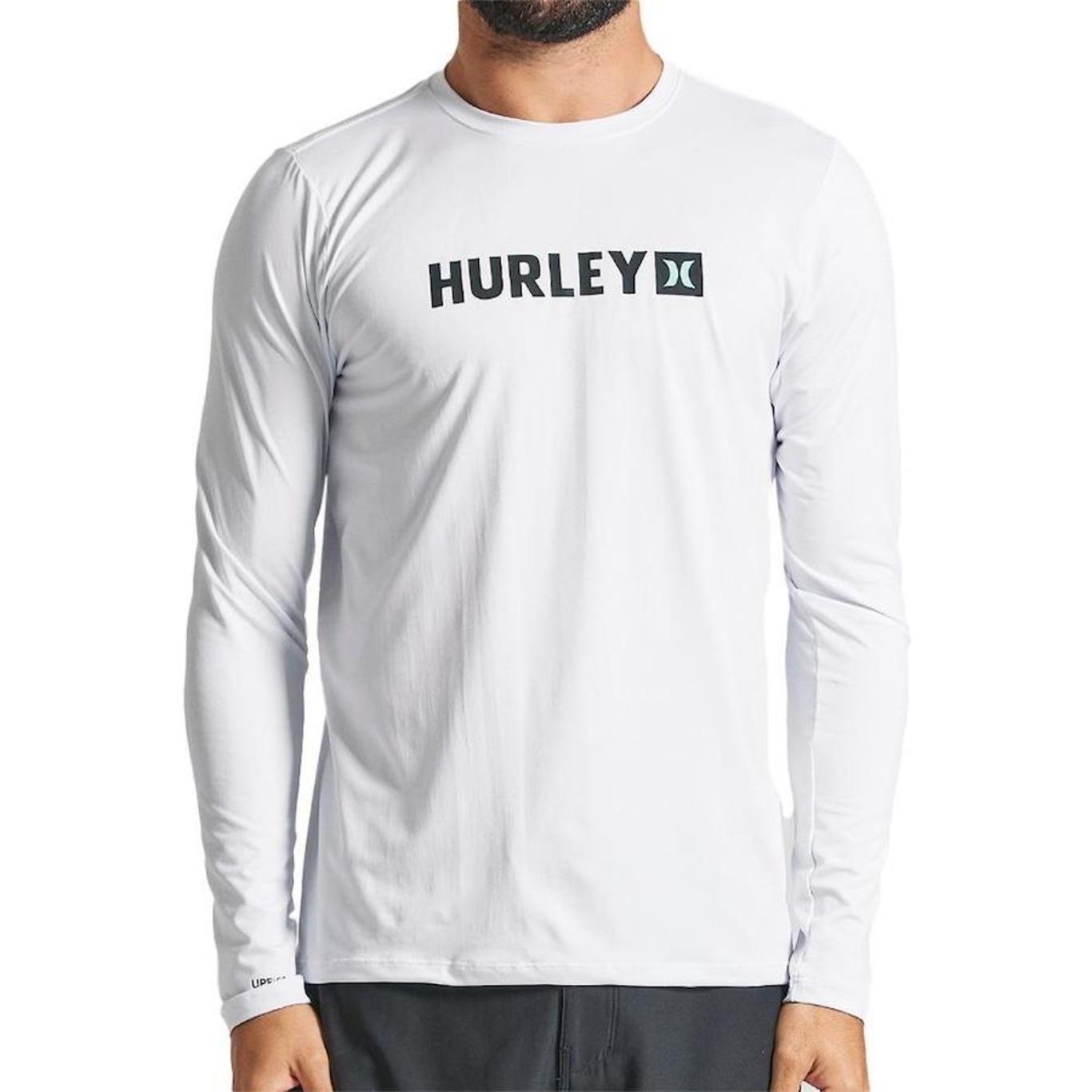 Camiseta Hurley Surf Change Manga Longa - Masculina - Foto 1