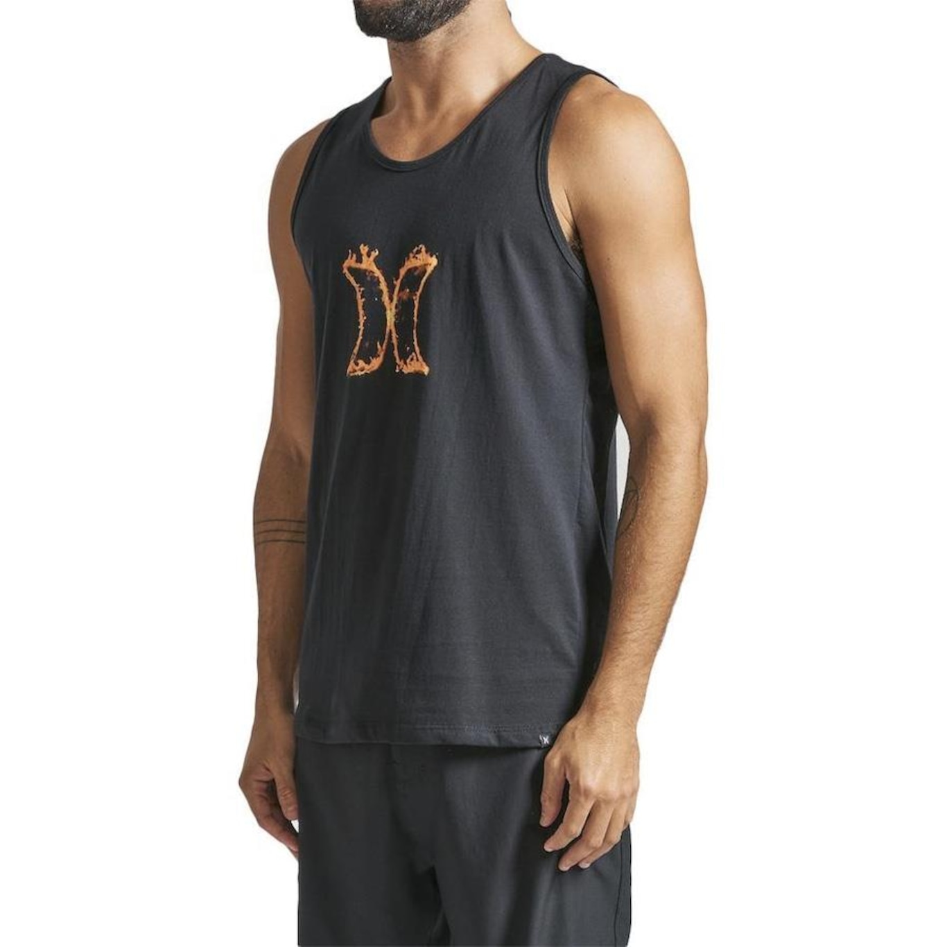 Camiseta Regata Hurley Icon Fire - Masculina - Foto 3