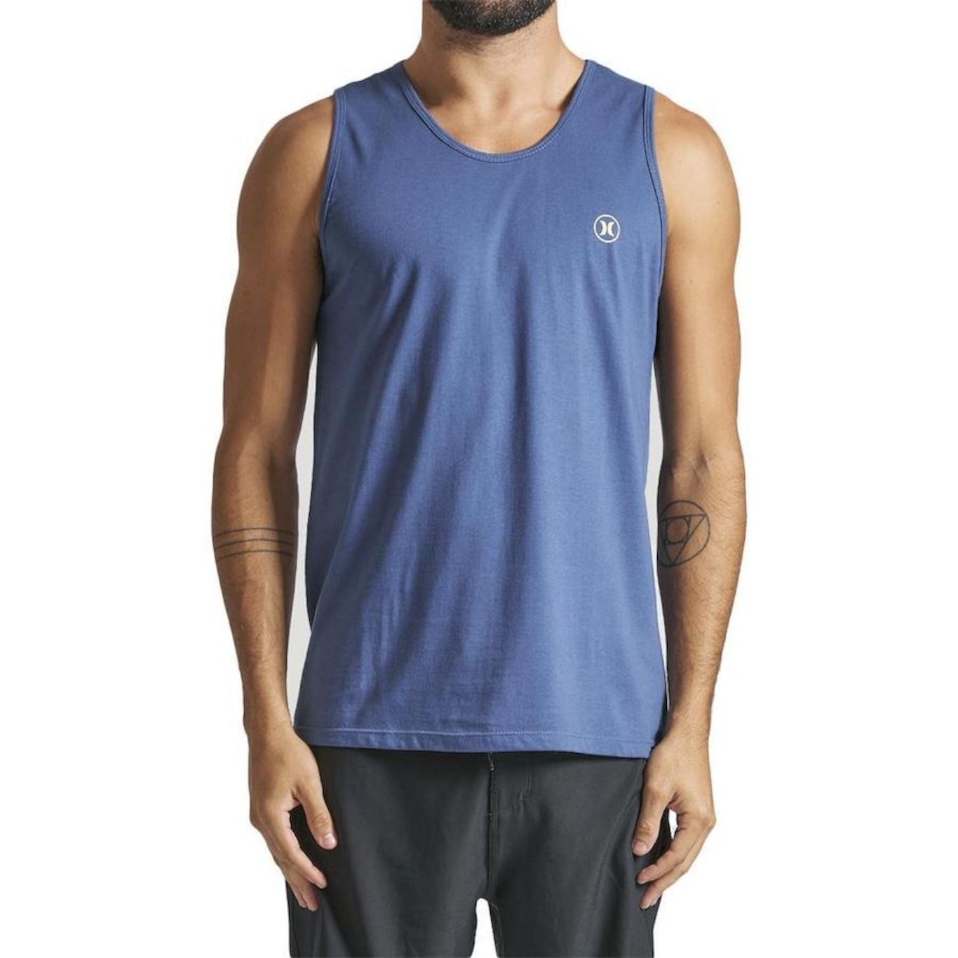 Camiseta Regata Hurley Mini Icon - Masculina - Foto 3