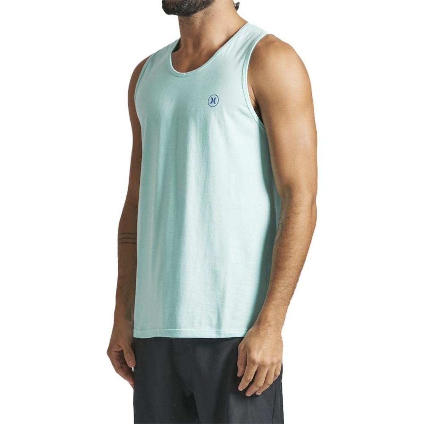 Camiseta Regata Hurley Mini Icon - Masculina - Foto 3