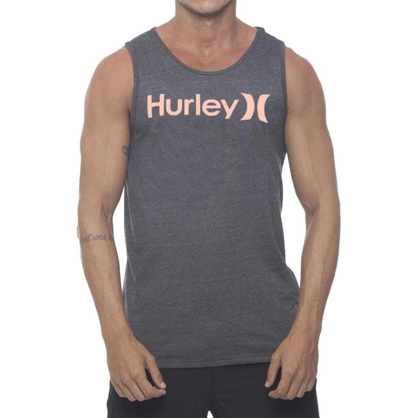 Camiseta Regata Hurley O&O Solid - Masculina - Foto 1