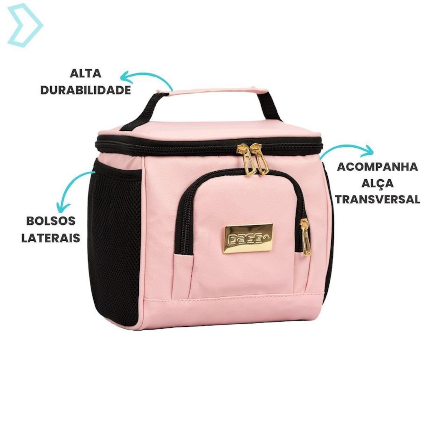 Bolsa Térmica Dagg Fitness Premium Academia Necessaire - 5,5L - Foto 5