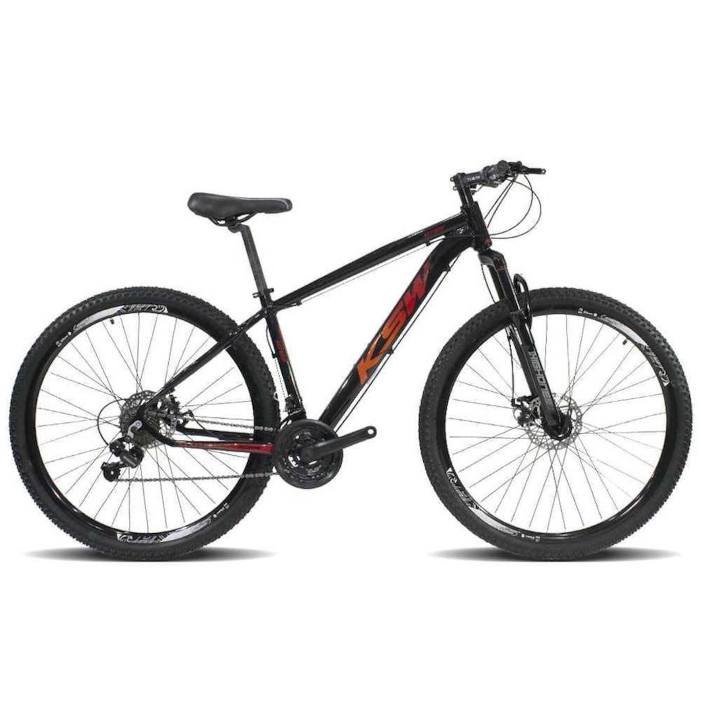 Bicicleta Aro 29 Ksw Xlt 100 - Câmbio Shimano - 21V Freio a Disco Alumínio - Foto 3