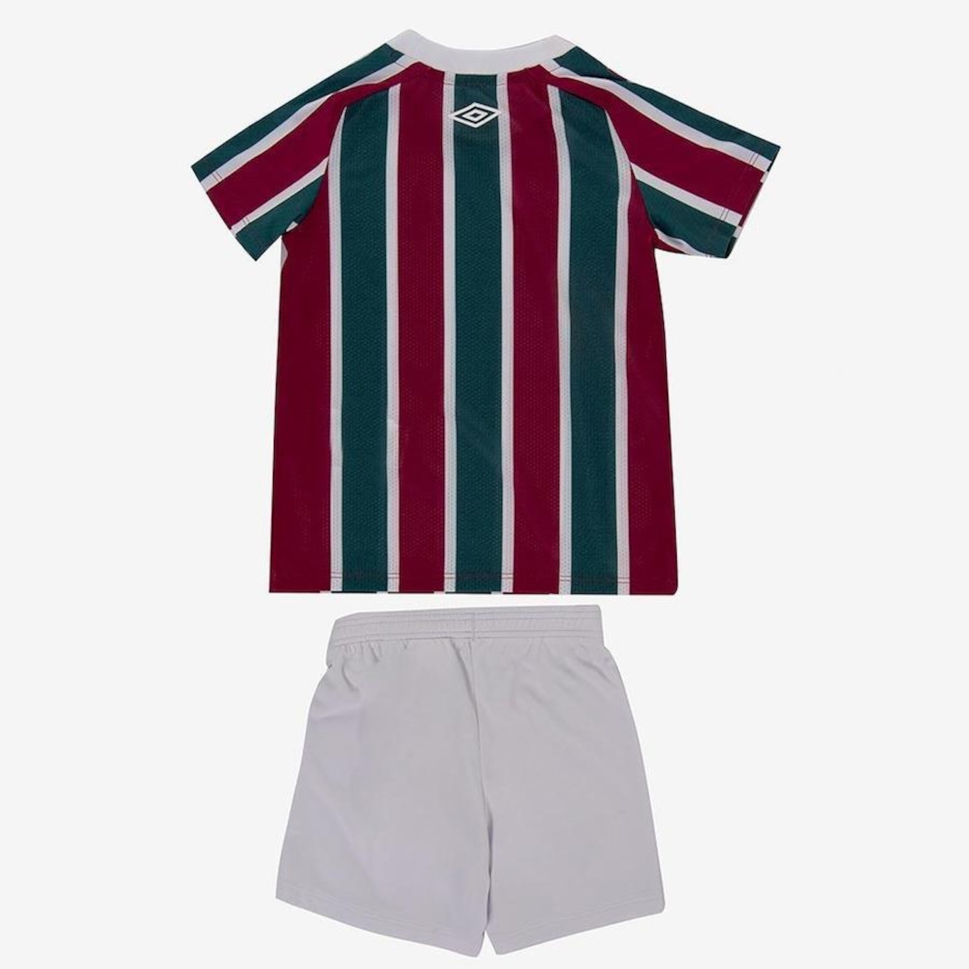 Uniforme do Fluminense I 2022 Clube Umbro - Infantil - Foto 2