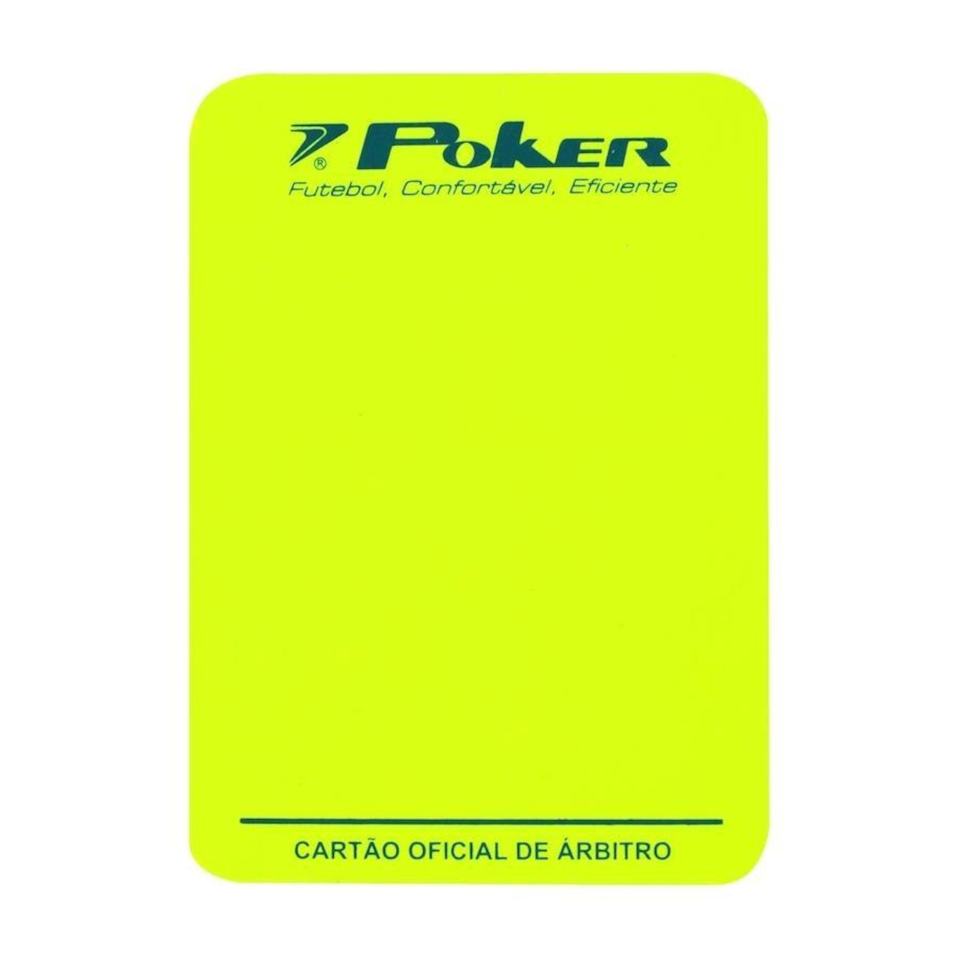 Cartão para Arbitro Poker Campo Oficial - Foto 2