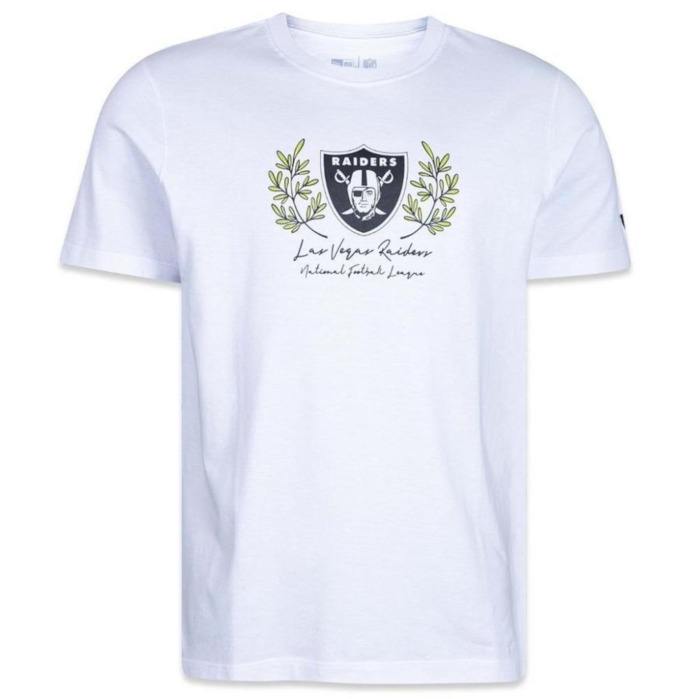 Camiseta New Era Las Vegas Raiders NFL Rooted Nature - Masculina - Foto 1