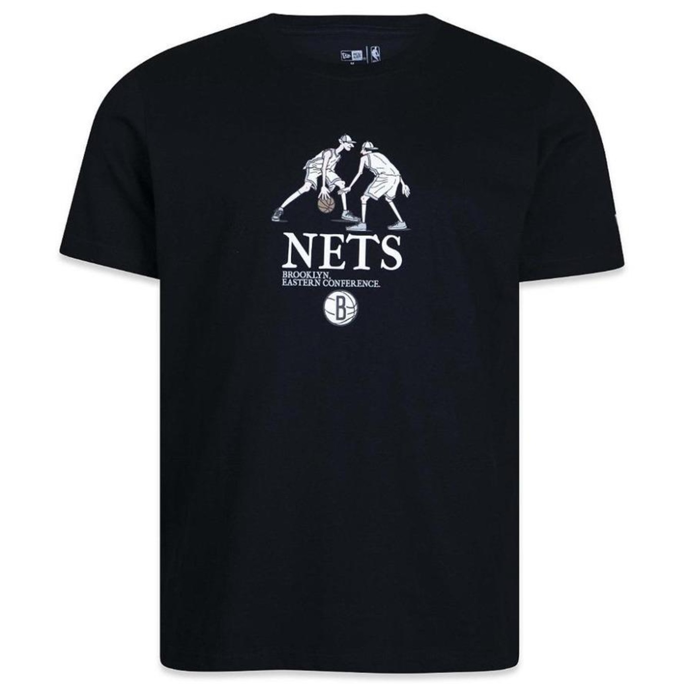 Camiseta New Era Freestyle Brooklyn Nets NBA - Masculina - Foto 1