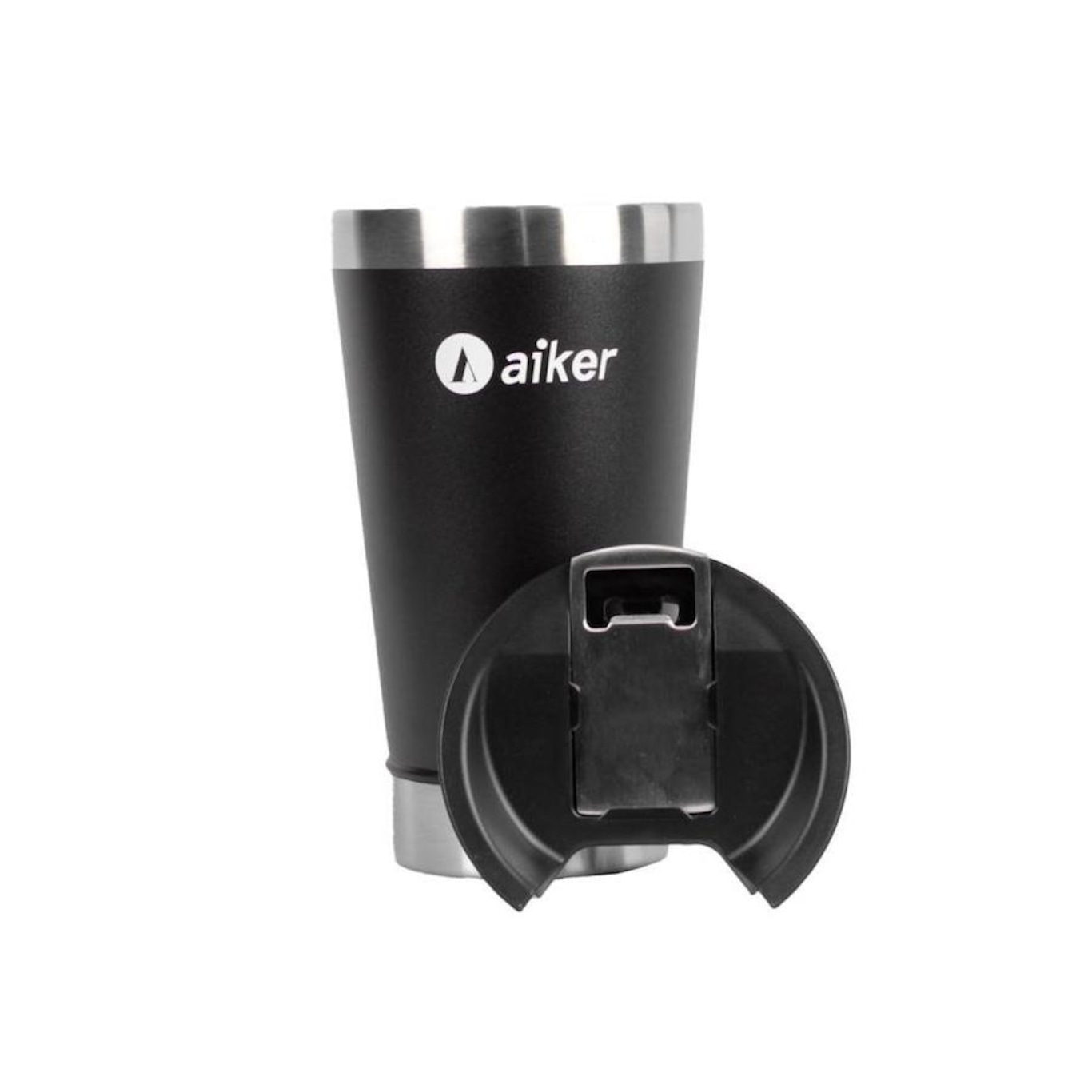 Copo Térmico Aiker Ak-5007 com Tampa - 473ml - Foto 3