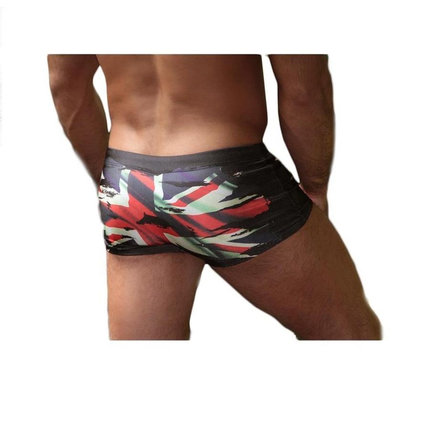 Sunga Boxer Grigo Collection Bandeiras com Bolso - Adulto - Foto 2