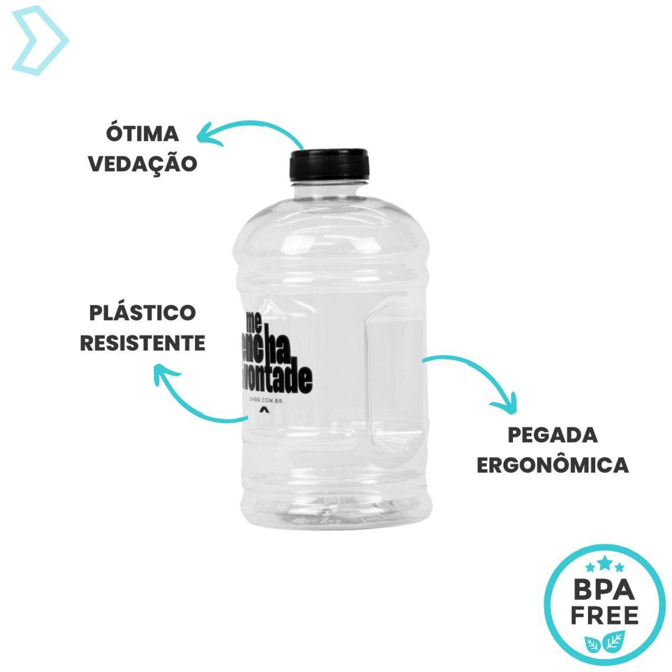 Galão Dagg Tank - 950ml - Foto 5