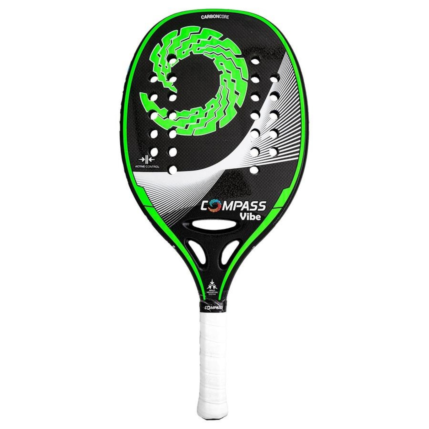 Raquete de Beach Tennis Compass Vibe 3K - Foto 1