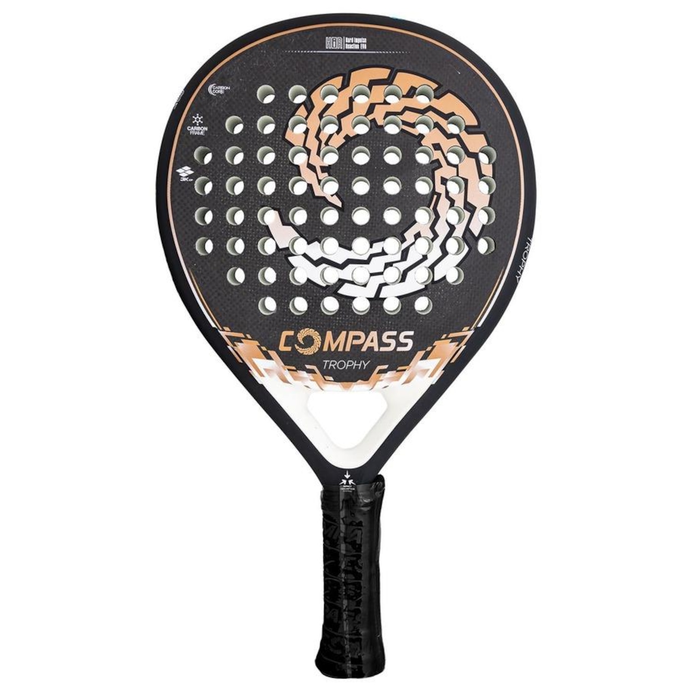 Raquete de Padel Compass Trophy Carbono 3K - Foto 1