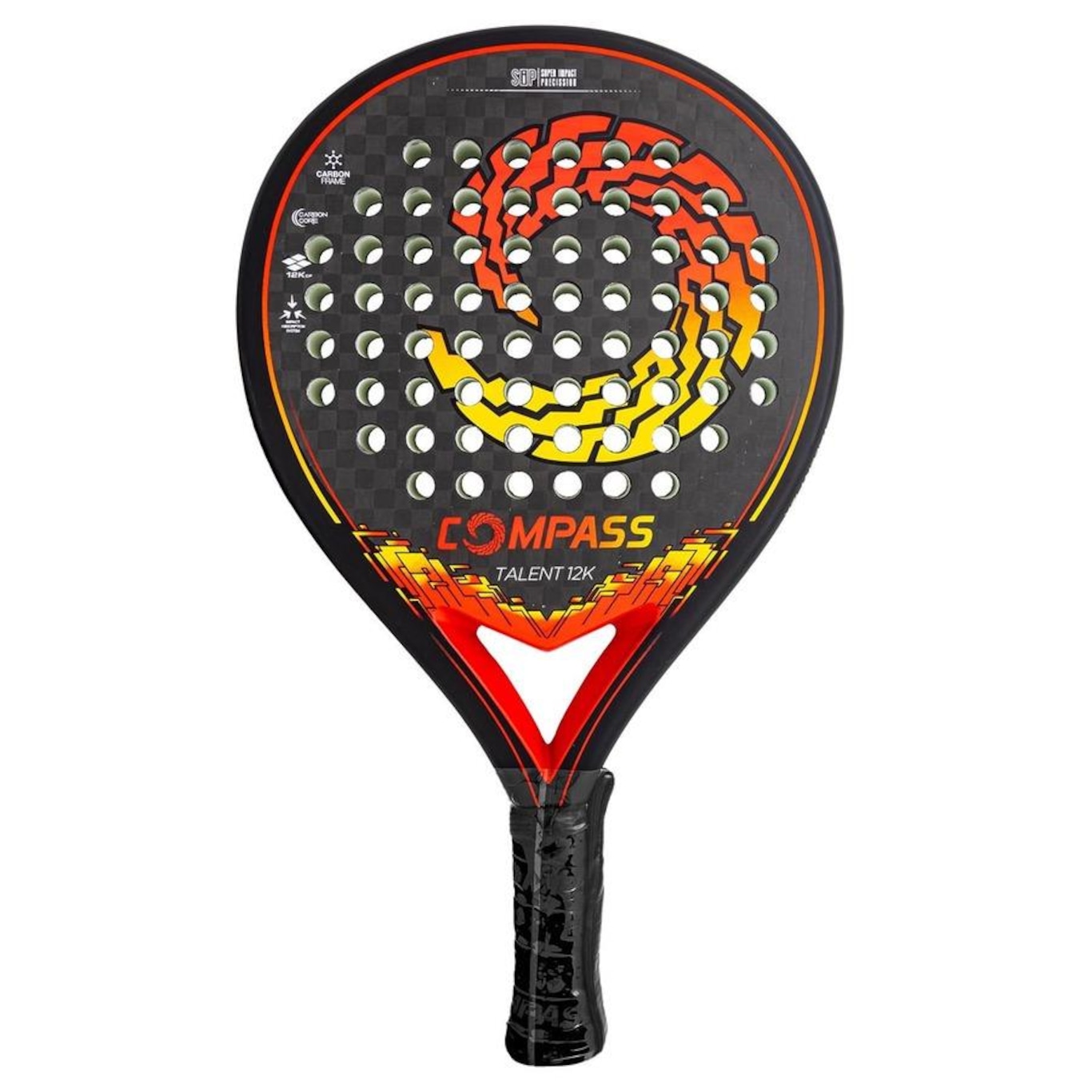 Raquete de Padel Compass Talent Carbono 12K - Foto 1