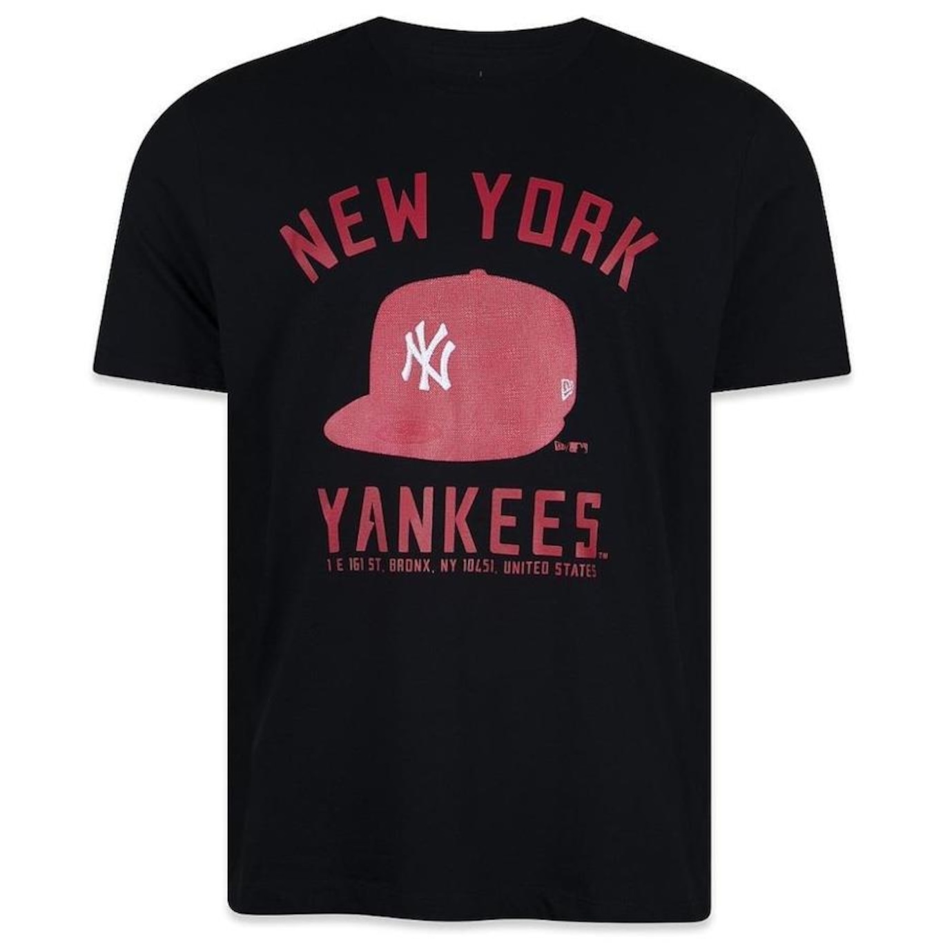 Camiseta New Era New York Yankees mlb Building - Masculina - Foto 1