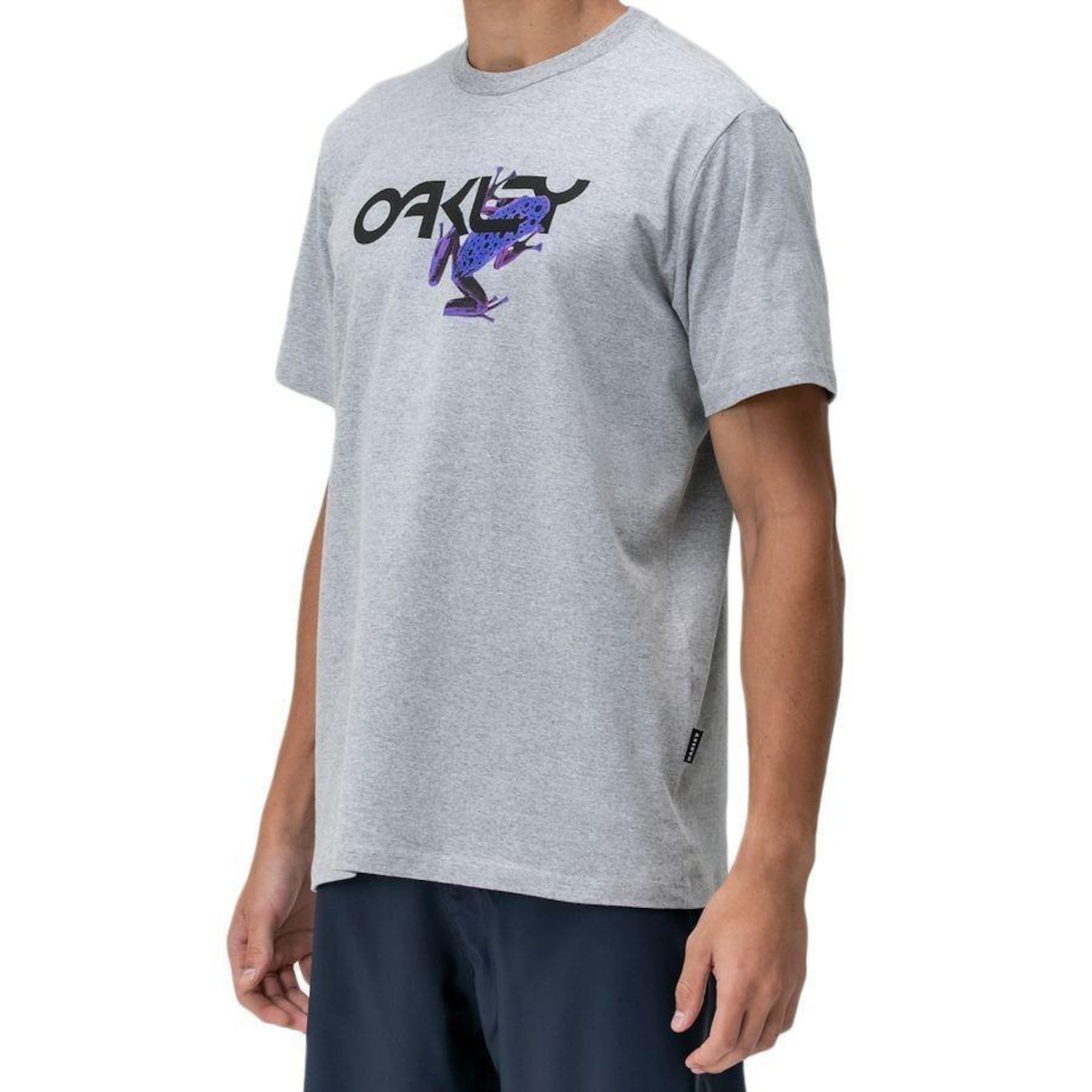 Camiseta Oakley Frog Cinza - Compre Agora