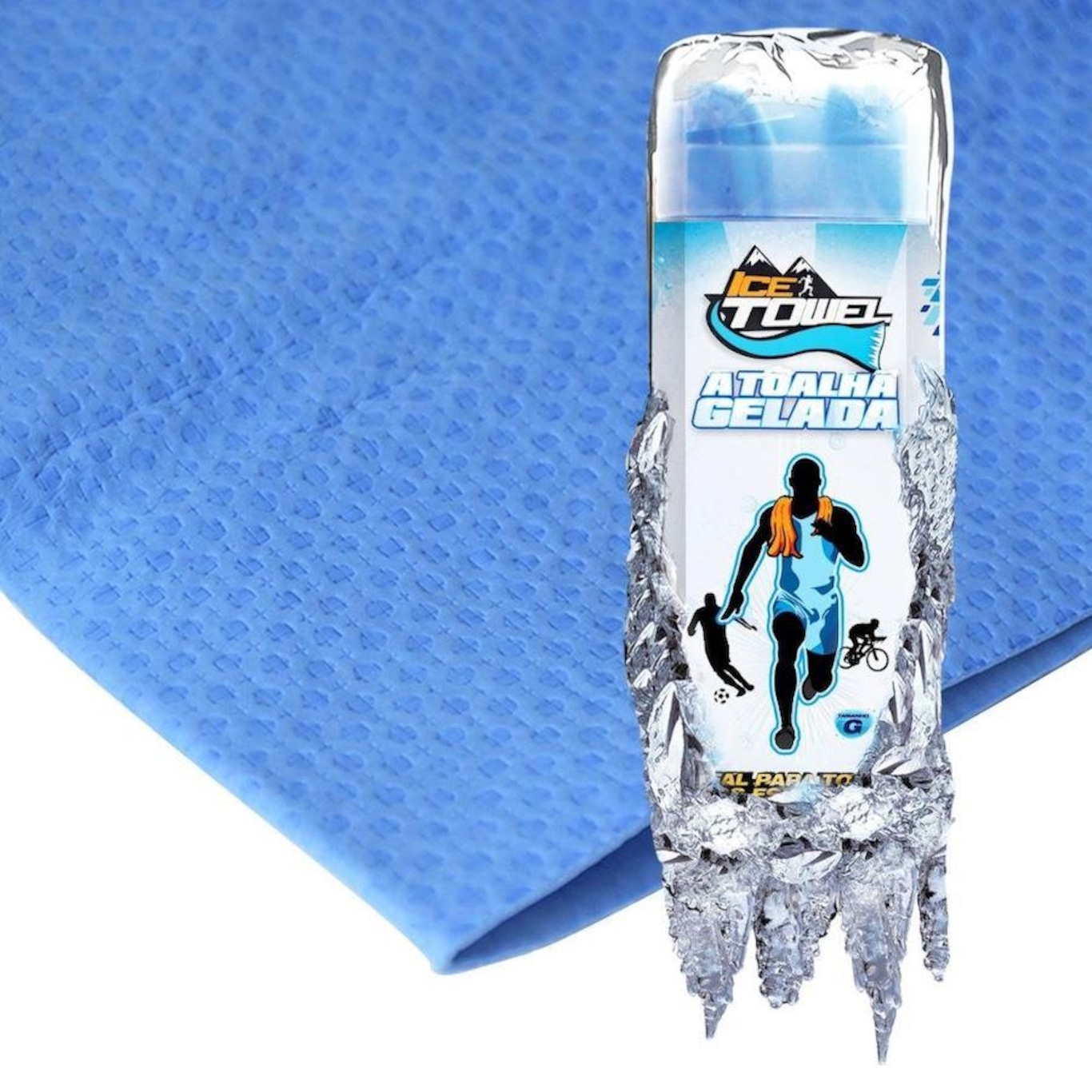 Tolha Gelada Ahead Sports Ice Towel Itpz - Foto 1