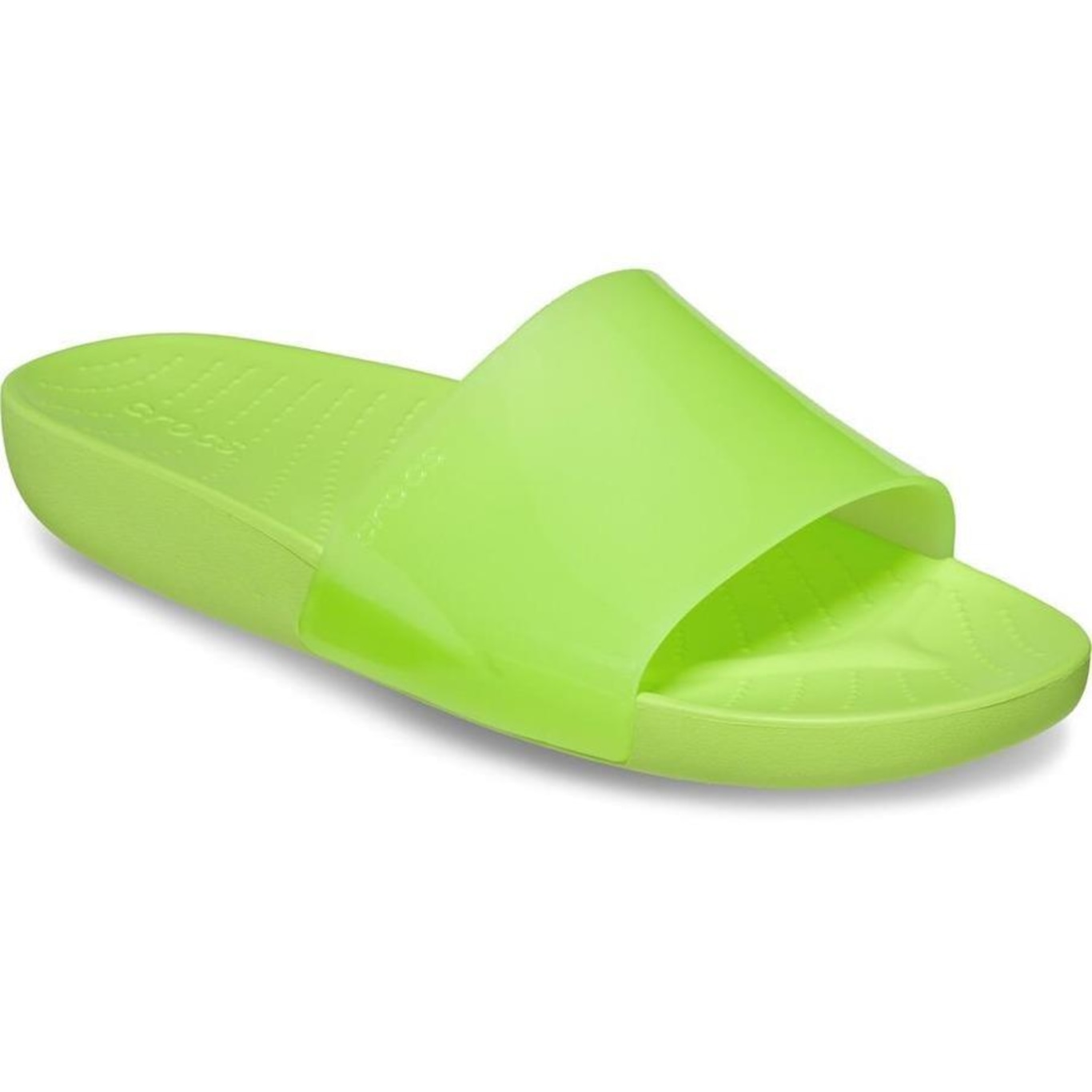 Sandália Crocs Splash Shine Slide - Feminino - Foto 2