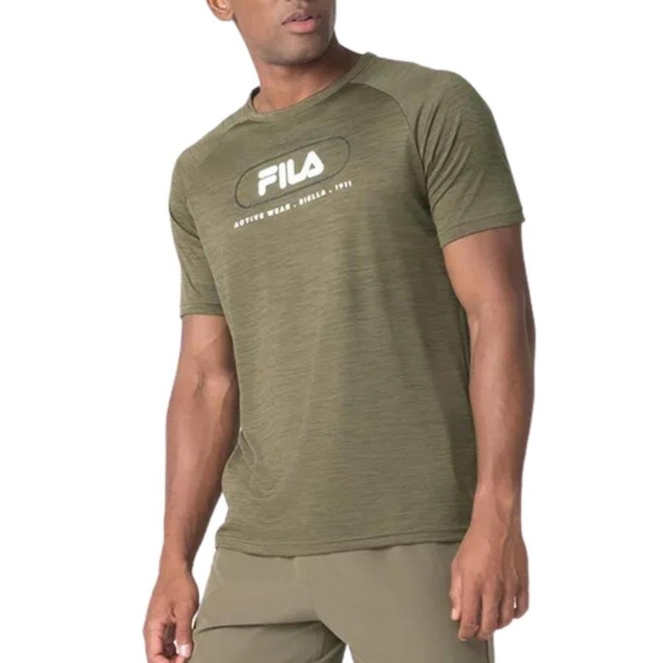 Camiseta Fila Sport Melange - Masculina - Foto 3