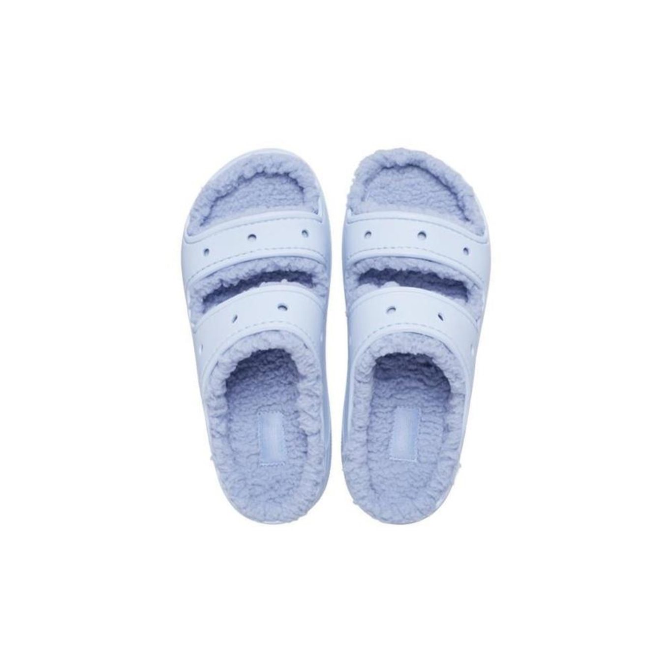 Sandália Crocs Classic Cozzzy Sandal Calcite - Unissex - Foto 4