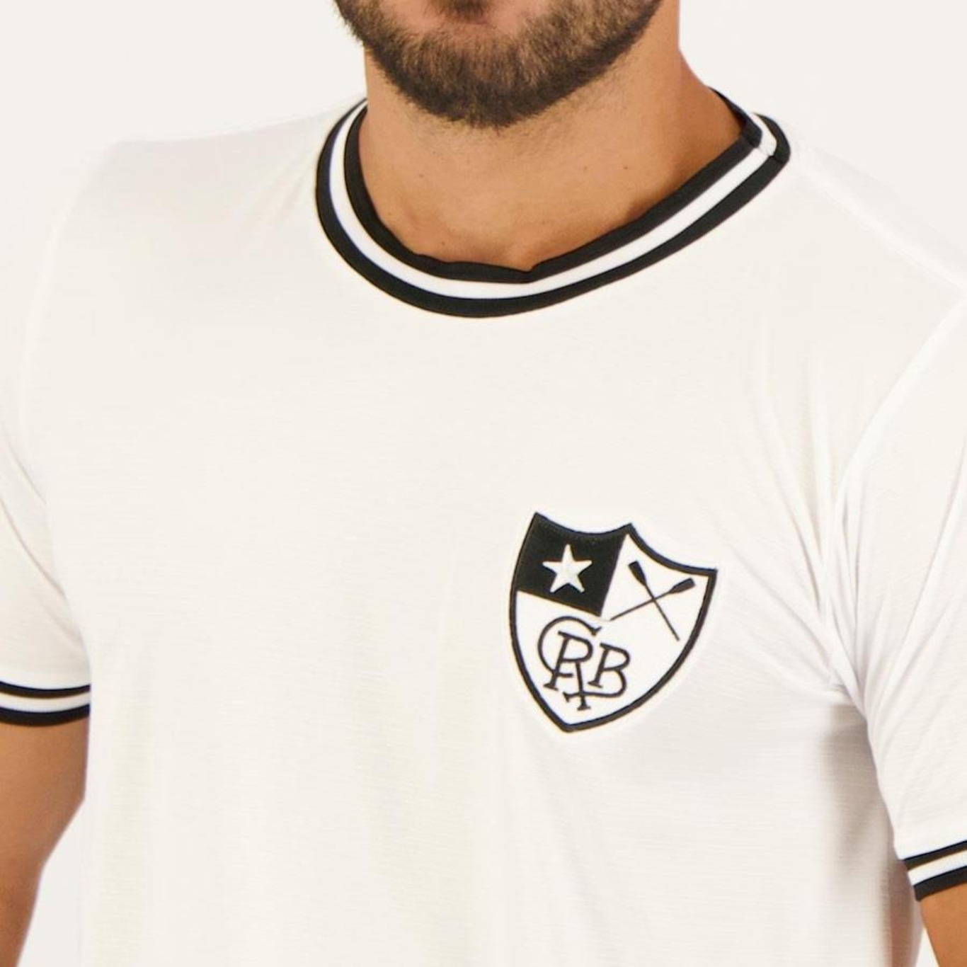 Camisa do Botafogo Retromania Jacquard - Masculina - Foto 3