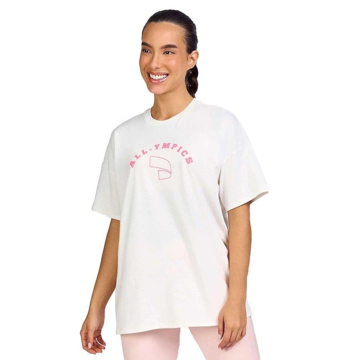 Camiseta Alto Giro Confort - Feminina - Foto 1